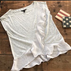 BANANA REPUBLIC Grey Flowy Dress Tank